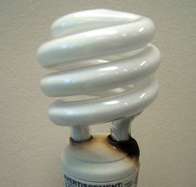 Burnt CFL
