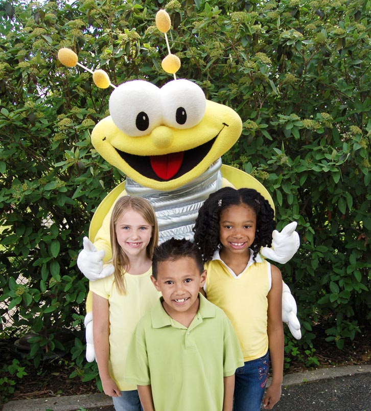 LG&E and KU mascot Louie the Lightning Bug