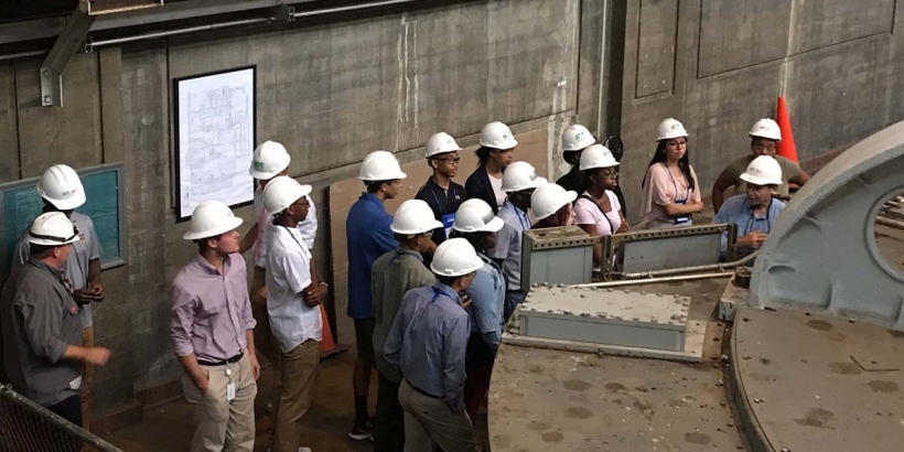 Students tour Ohio Falls Generating Station in Louisville