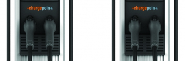 image of two electric vehicle charging stations